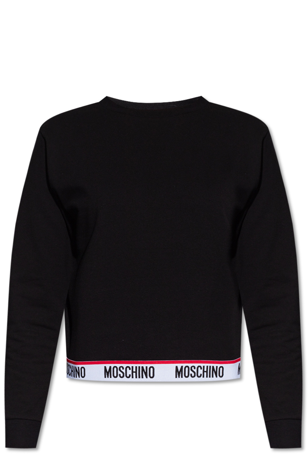 Moschino tape logo sweatshirt online